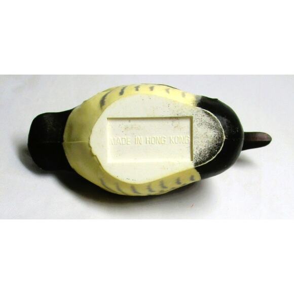 Ceramic Mallard Duck Figurine 3 Inches Matte Finish Vintage 1984 Hong Kong - Picture 5 of 5